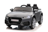 TPFLiving Elektro-Kinderauto Audi TT RS - Kinderauto - Elektroauto - Ledersitz und Sicherheitsgurt
